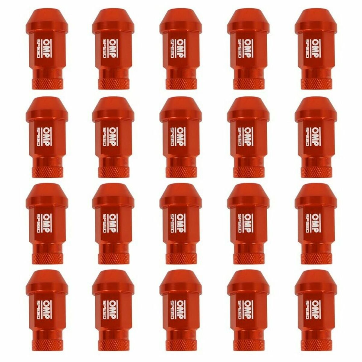 Set Skruv OMP 7075 Orange 20 uds M14 x 1,25